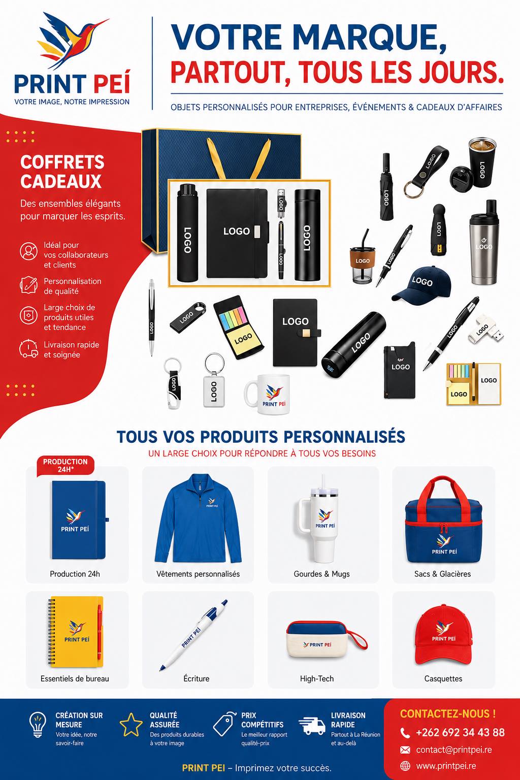 Objets personnalisés & coffrets cadeaux